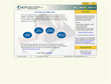 Tablet Screenshot of careerdimension.com